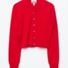 Kurzer Kaschmir-Cardigan