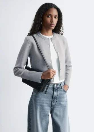Kurzer Wende-Cardigan