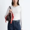 Langarmshirt aus Baumwolle