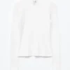Langarmshirt aus Baumwolle