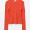 Langarmshirt aus Baumwolle