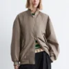 Lange Bomberjacke