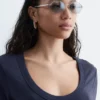Langes Jersey-Maxikleid