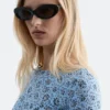 Ovale Sonnenbrille