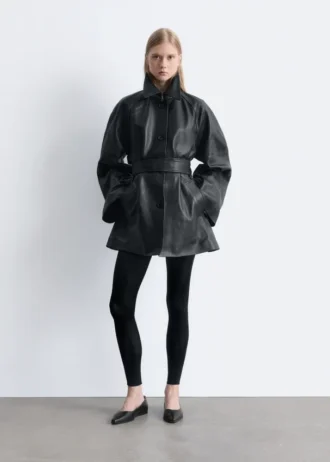 Leder-Ballerinas