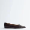 Leder-Ballerinas