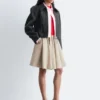 Leder-Bikerjacke