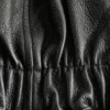 Leder-Bikerjacke mit Gürtel