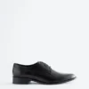 Leder-Derby-Schuhe