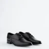Leder-Derby-Schuhe