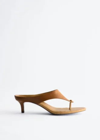 Leder-Kitten-Heels