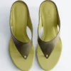 Leder-Kitten-Heels