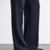 Leder-Loafer mit eckiger Spitze