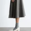 Leder-Loafer-Pumps