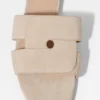 Leder-Pantoletten