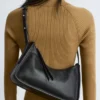 Leder-Schultertasche