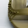 Leder-Slingback-Sandalen