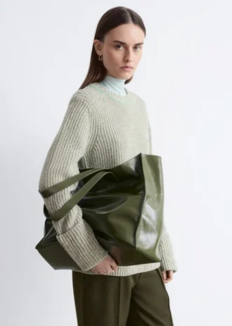 Leder-Tragetasche