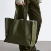 Leder-Tragetasche