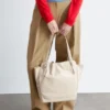 Leder-Tragetasche mit Schnallenriemen