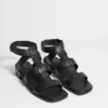 Ledersandalen mit Fesselriemen