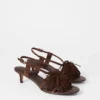 Ledersandalen mit Fransen