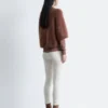 Leggings aus Pointelle-Strick