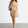 Leinen-Minikleid