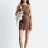 Leinen-Minikleid