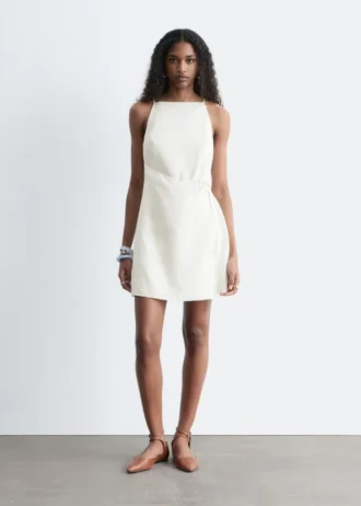 Leinen-Minikleid