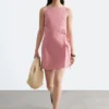 Leinen-Minikleid
