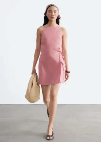 Leinen-Minikleid