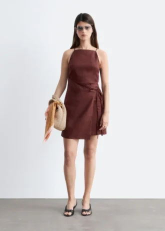 Leinen-Minikleid