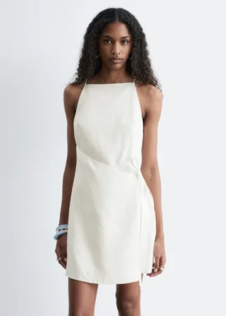 Leinen-Minikleid