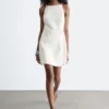 Leinen-Minikleid