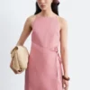 Leinen-Minikleid