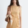 Leinen-Minikleid