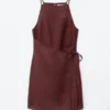 Leinen-Minikleid