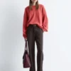 Loafer mit weichem Absatz