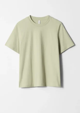 Locker sitzendes T-Shirt mit Rundhalsausschnitt
