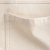 Lässige Baumwollhose mit weitem Bein
