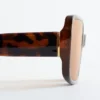 Markante rechteckige Sonnenbrille
