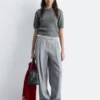 Maßgeschneiderte Hose aus Wollmischung