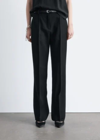 Maßgeschneiderte Hose aus Wollmischung