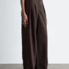 Maßgeschneiderte Hose aus Wollmischung