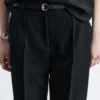 Maßgeschneiderte Hose aus Wollmischung