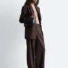 Maßgeschneiderte Hose aus Wollmischung