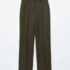 Maßgeschneiderte Hose aus Wollmischung