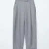 Maßgeschneiderte Hose aus Wollmischung