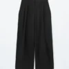 Maßgeschneiderte Hose aus Wollmischung